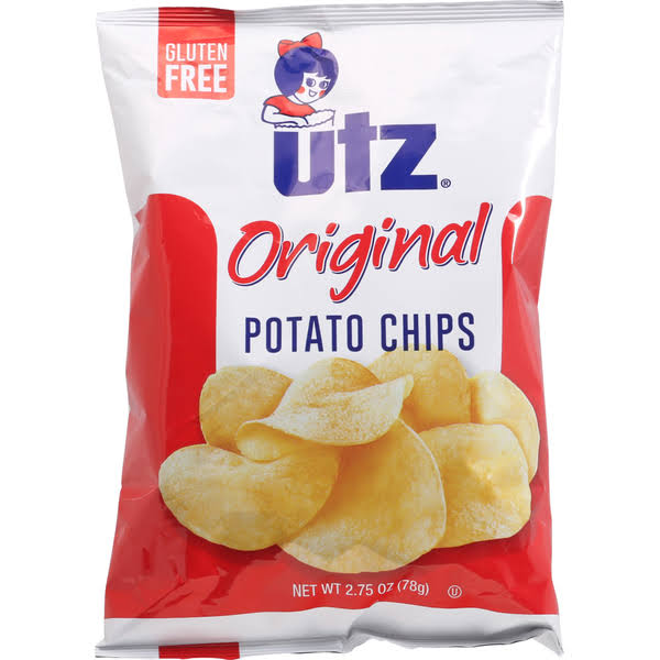 Utz Potato Chips, Original - 2.75 oz