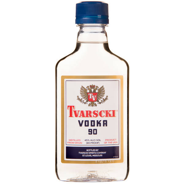 Tvarscki 90 Proof Vodka - 200 ml