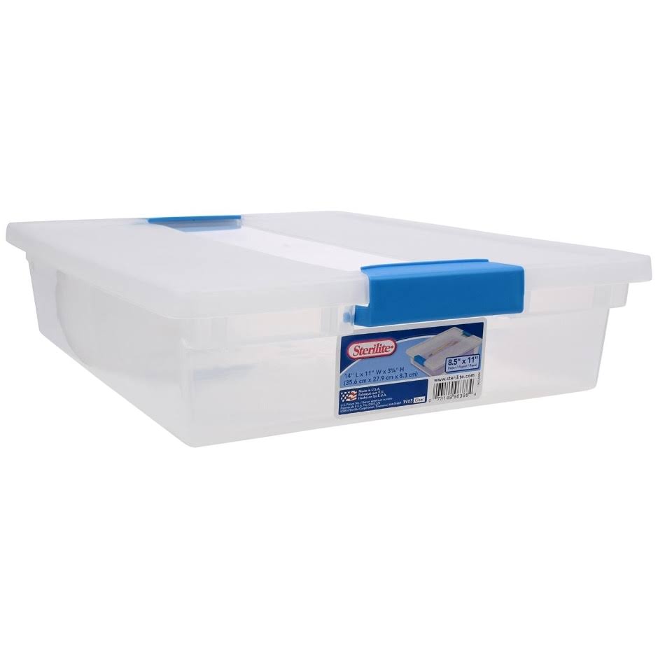 Sterilite Clip Storage Box - Large