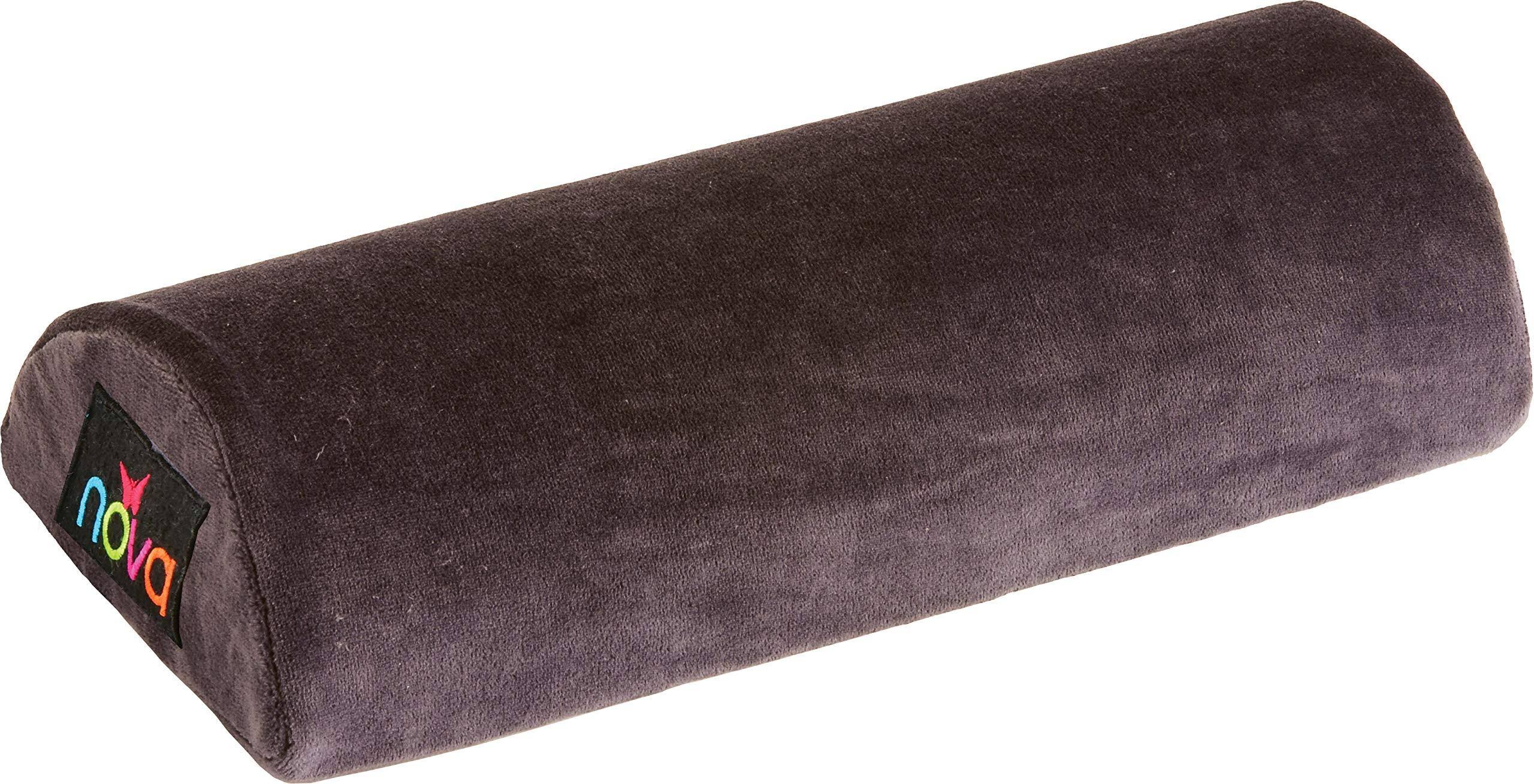 Nova Medical Products Memory Foam Half Roll Pillow - Blue