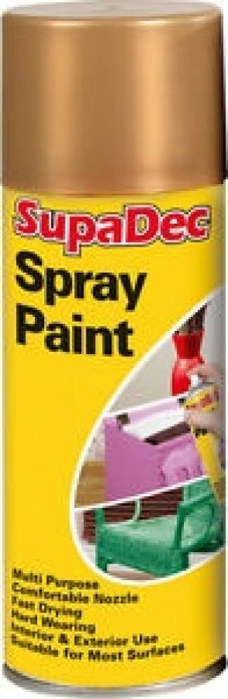 Supadec Spray Paint - Gold, 400ml