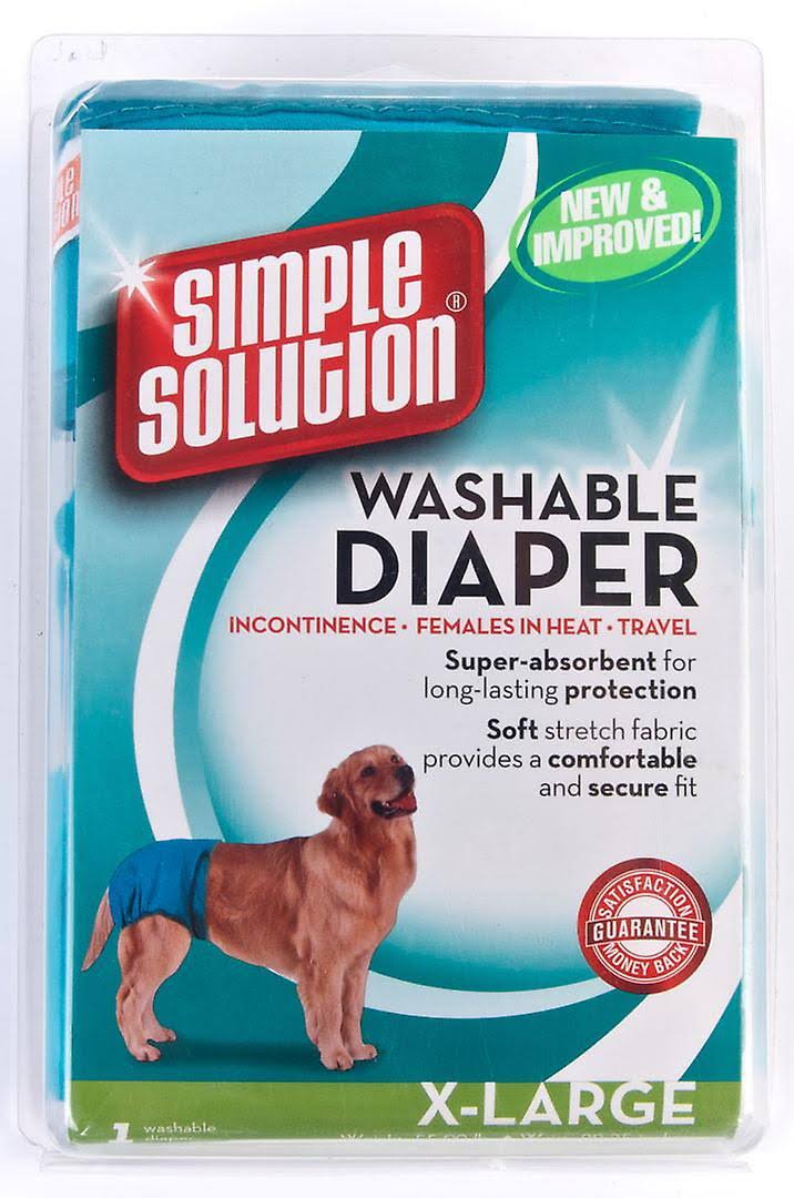 Simple Solution Dog Washable Diaper - X-Large