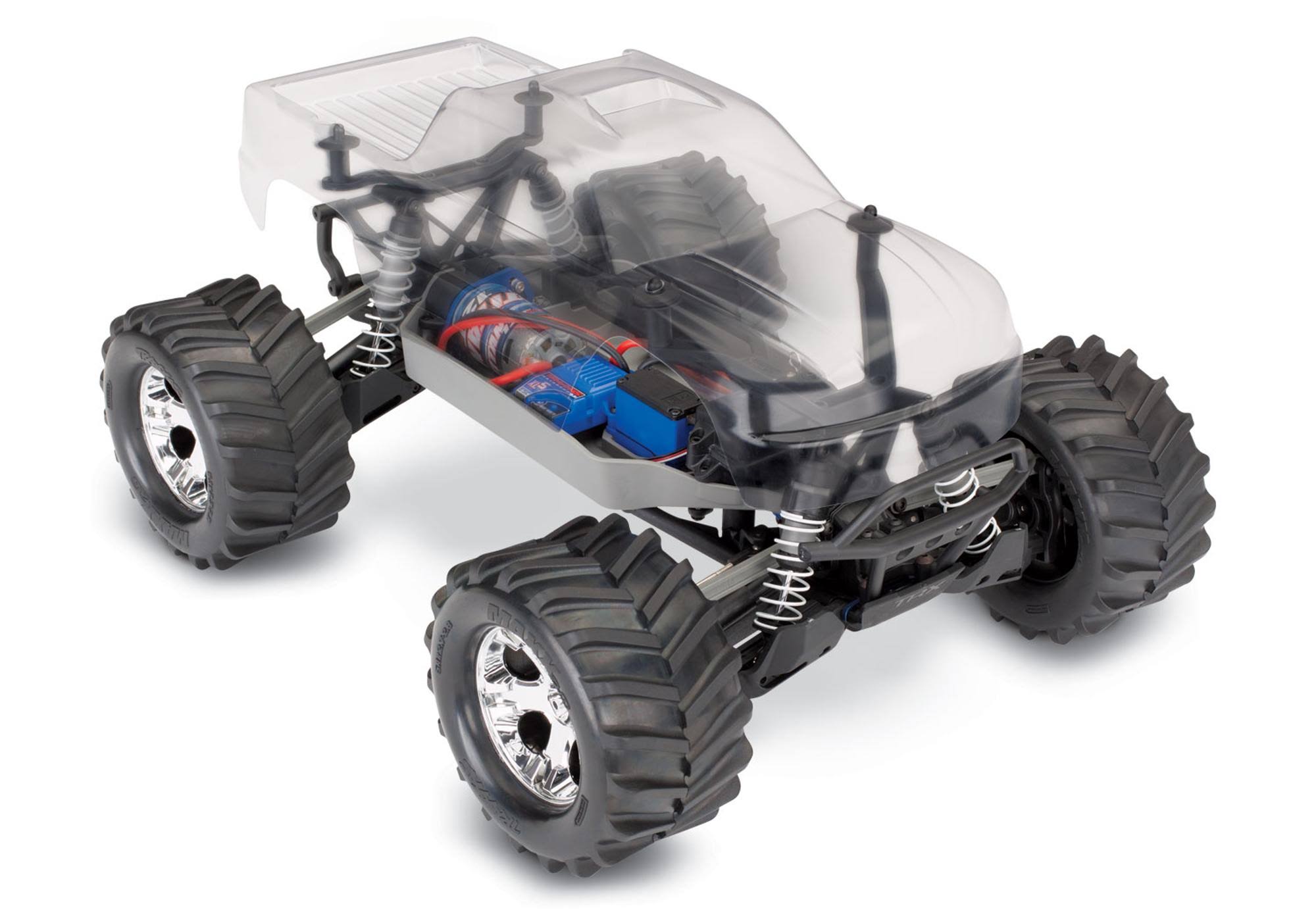 Stampede 4x4 Unassembled Kit: 1/10-Scale 4WD Monster Truck