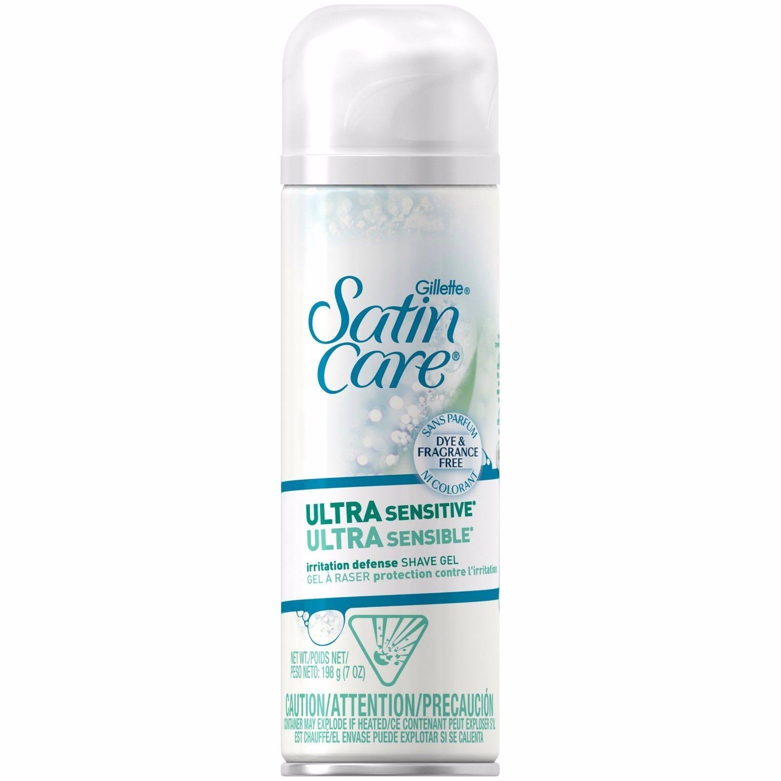 Satin Care Ultra Sensitive Irritation Defense Shave Gel