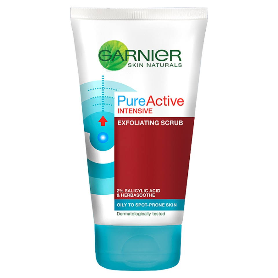 Garnier Pure Active Intensive Blackhead Exfoliating Scrub 150ml