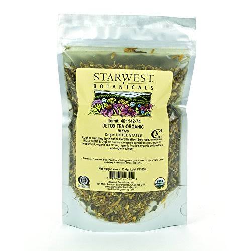 Starwest Botanicals Organic Detox Tea - 4oz