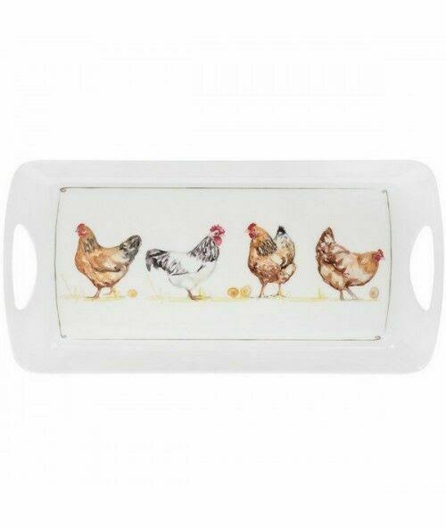 Chickens Medium Sandwich Tray - Perfect For Serving Snacks And Sandwiches On