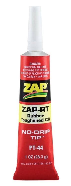 ZAP RT Rubber Toughened Adhesive - 1oz, Clear