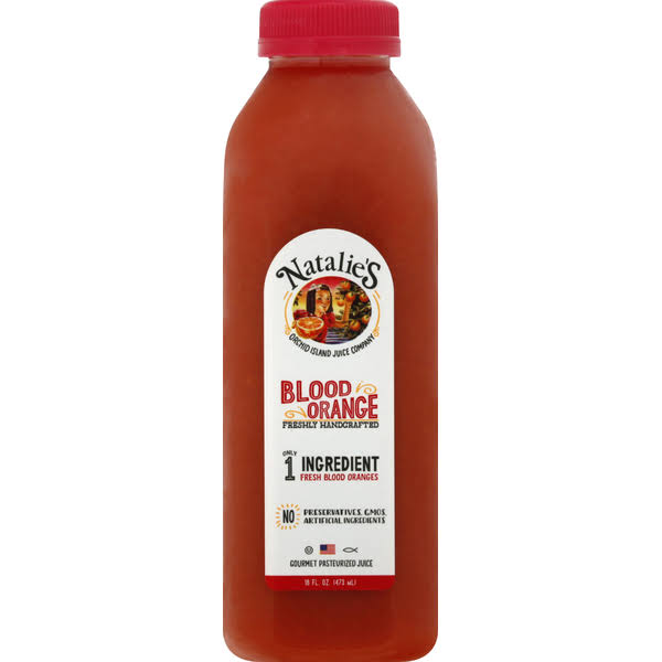 Natalie's Juice, Blood Orange - 16 fl oz