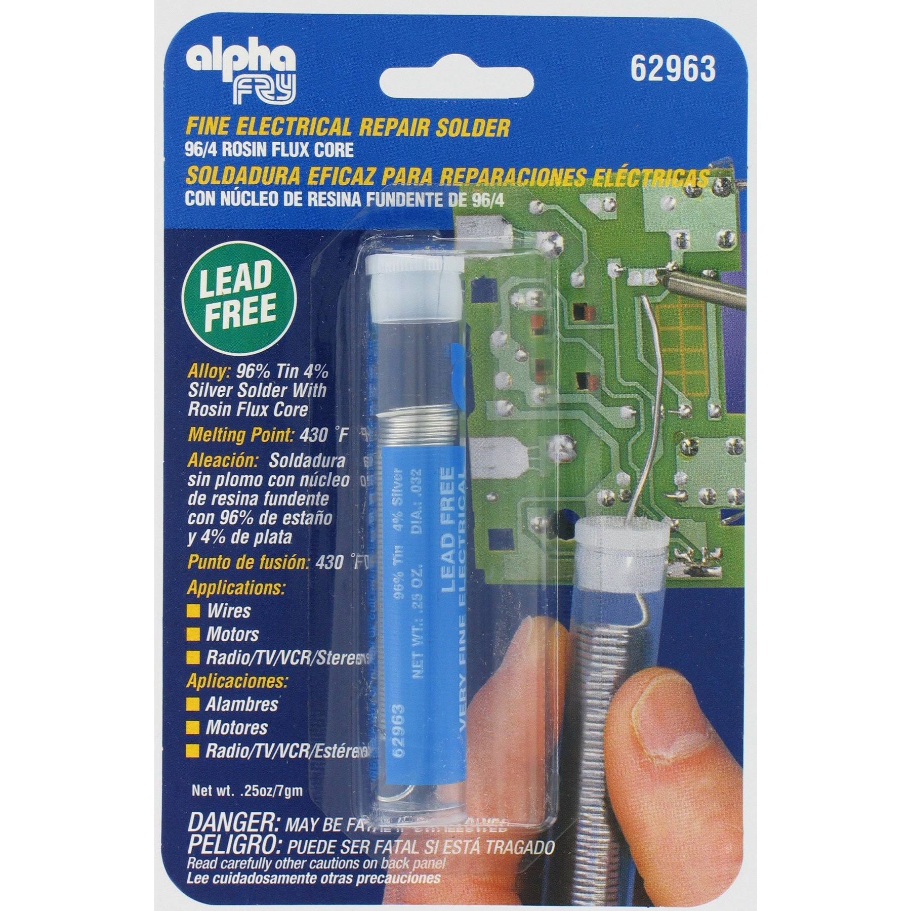 Alpha Fry AM62963 Lead-Free Rosin Core Solder & Dispenser