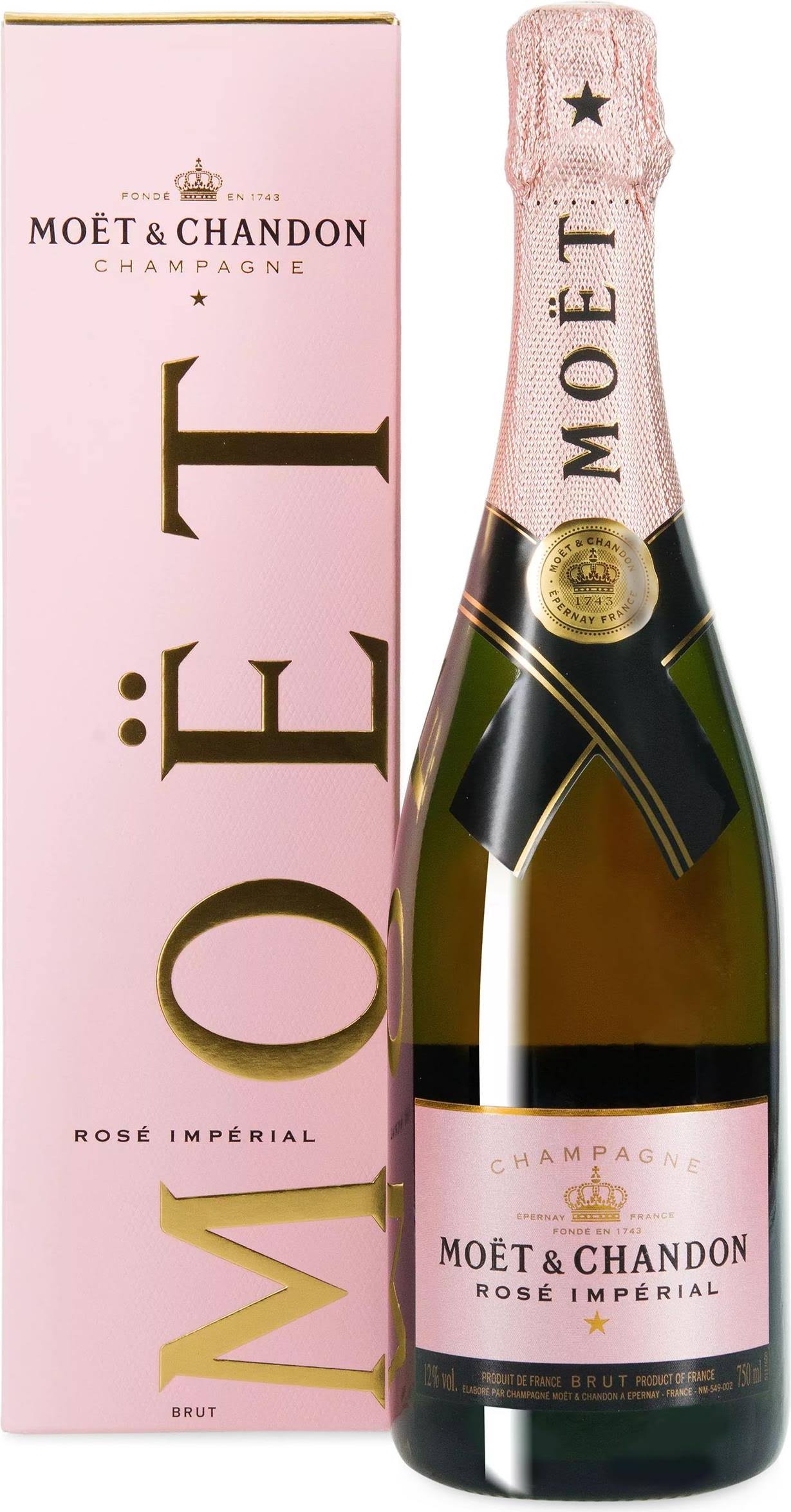 Moet Chandon Imperial Rose Dry - Champagne, France