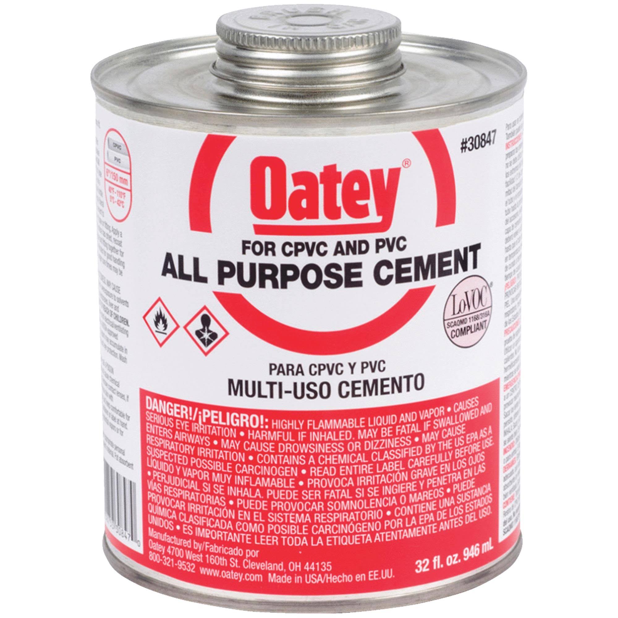 Oatey All Purpose Medium Body Cement - 32oz