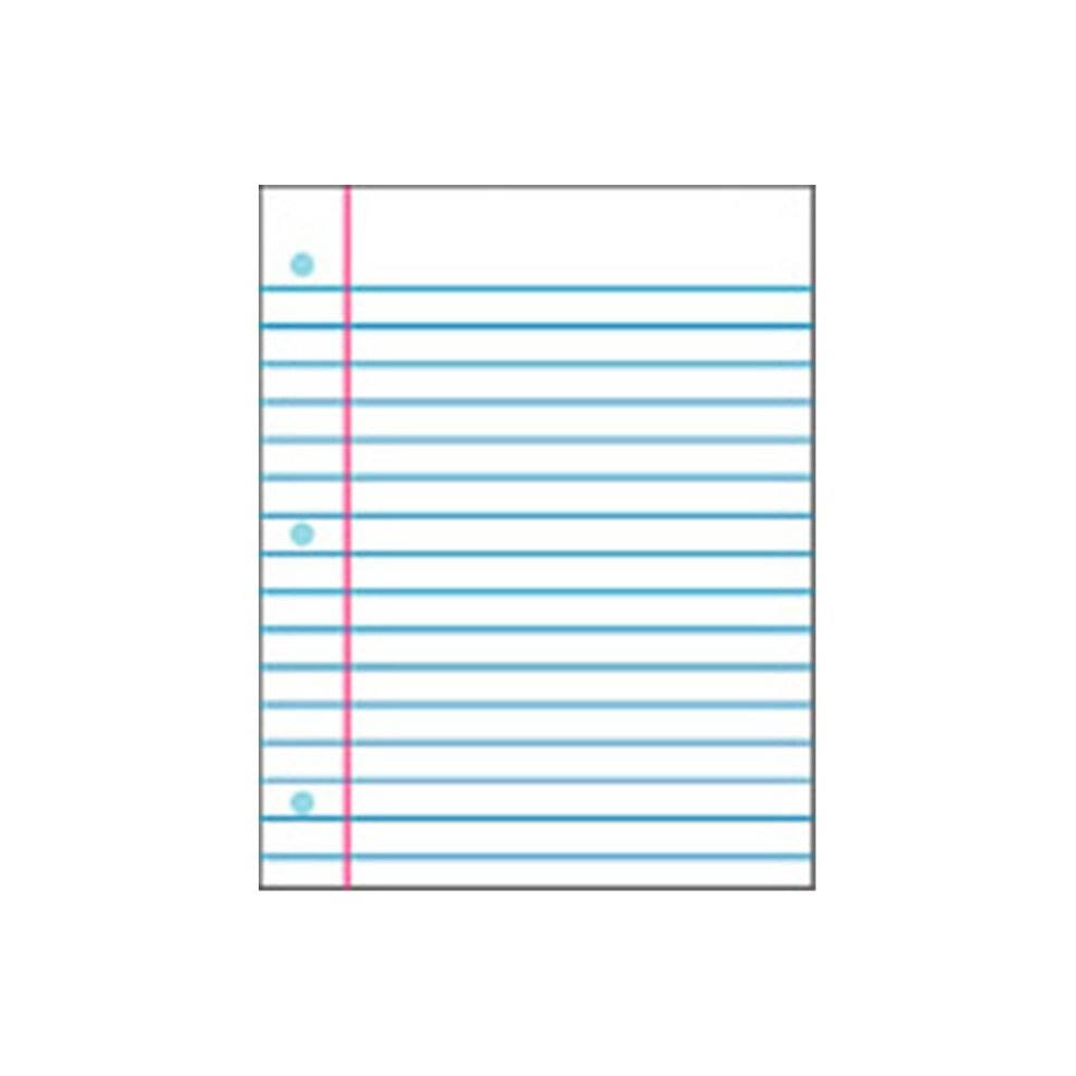 Trend Enterprises Wipe-Off Surface Notebook Paper - White, 28" x 22"