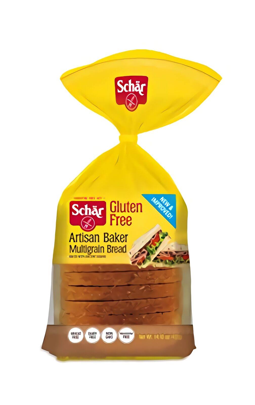 Schar Gluten Free Artisan Baker Multigrain Bread, 14.1 oz 6-Pack
