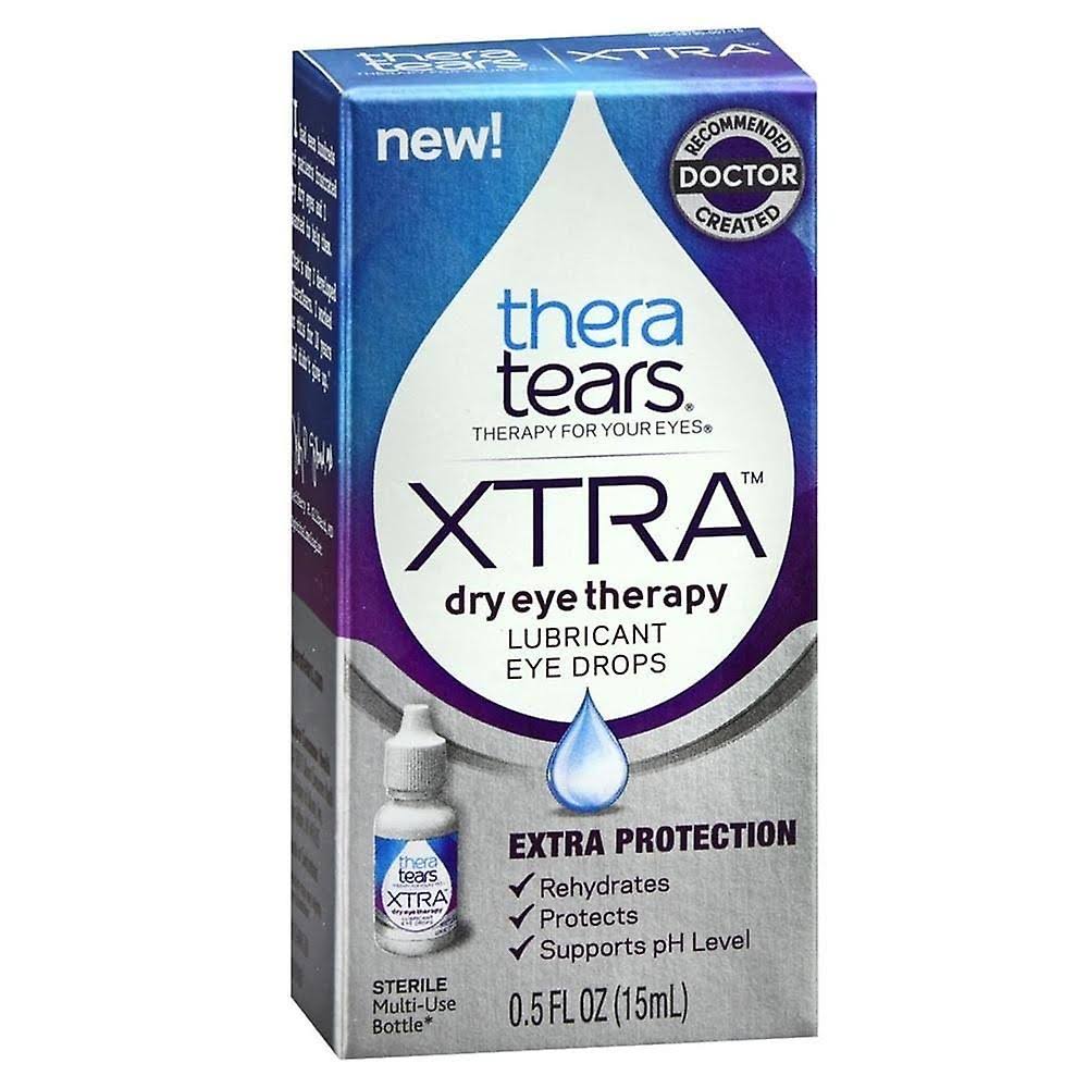 TheraTears Eye Drops for Dry Eyes, Extra Dry Eye Therapy Lubricant