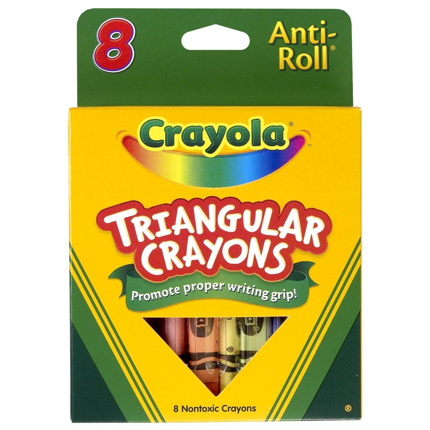 Crayola Triangular Crayons - x8