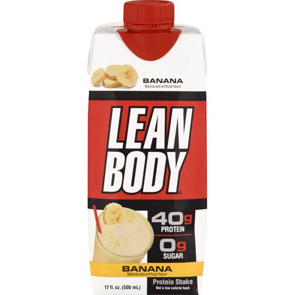 Lean Body Milk Shake - Banana And Cream
