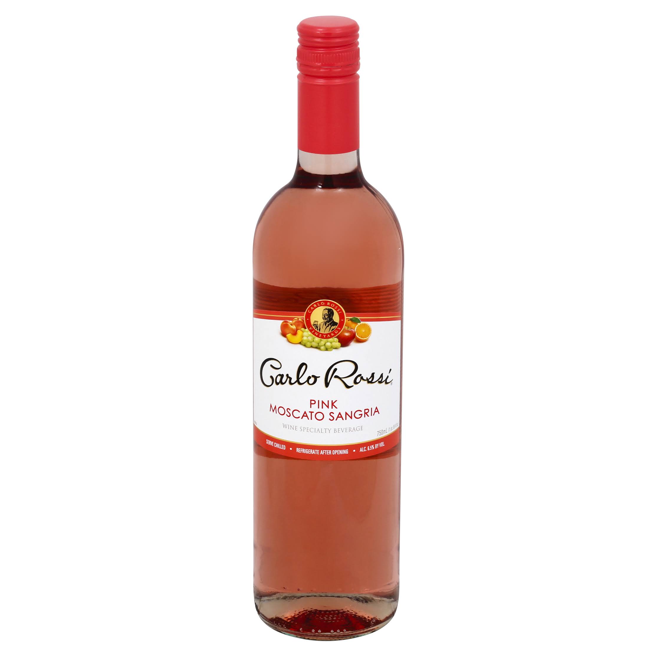 Carlo Rossi Moscato Sangria, Pink - 750 ml