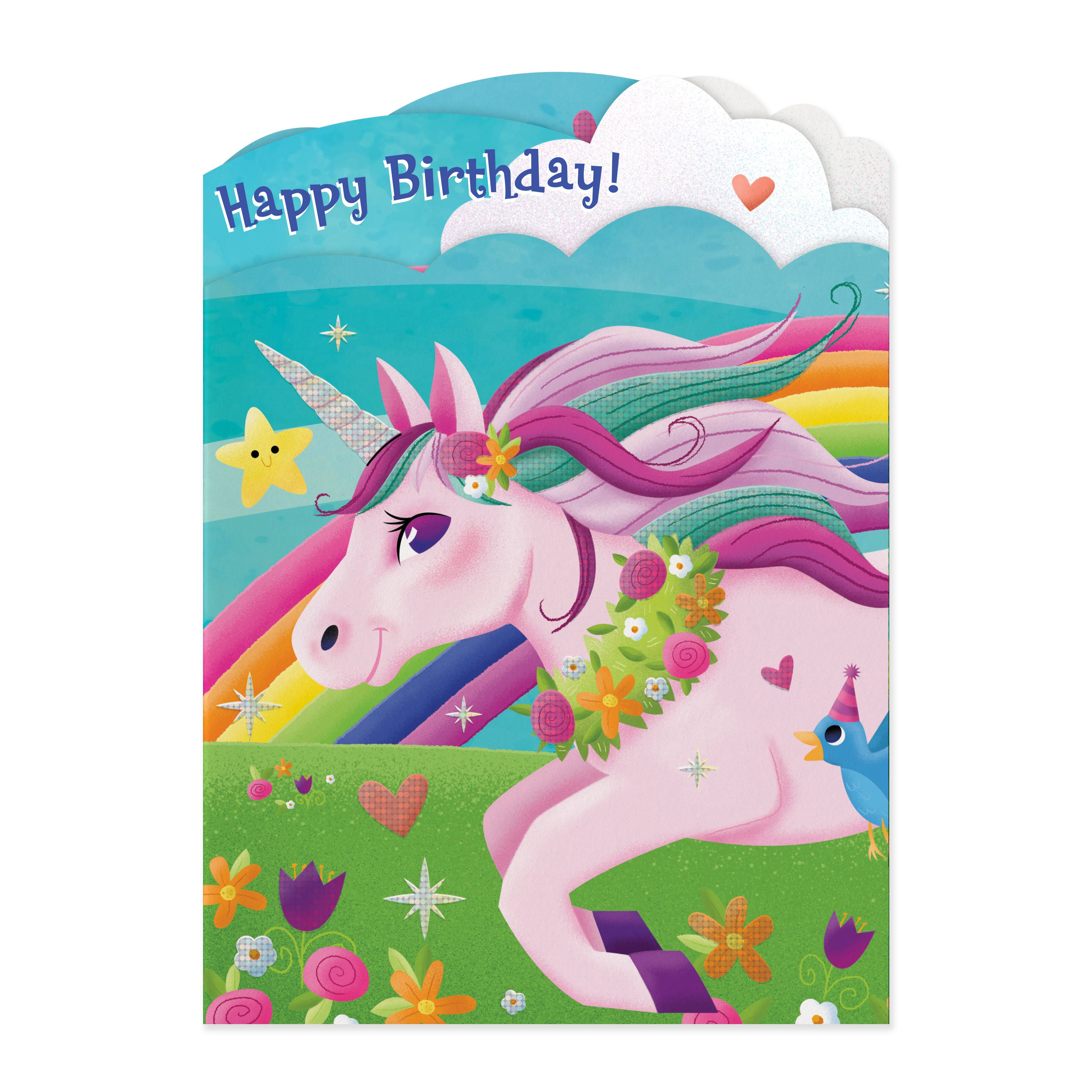 Tri-Fold - Unicorn Card