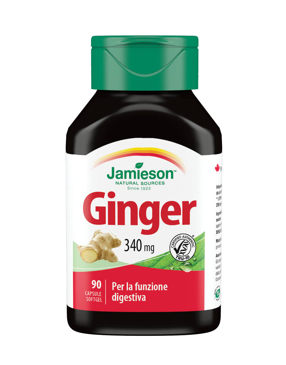 Jamieson Ginger 340mg Softgels - x30
