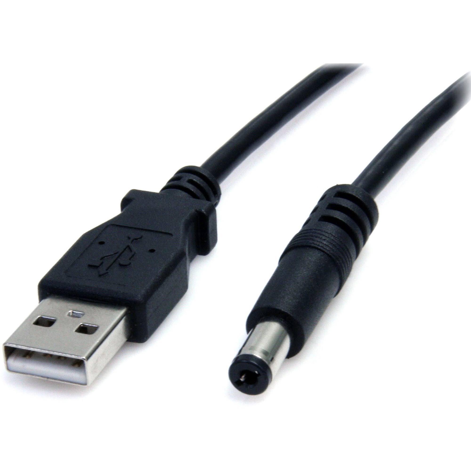 StarTech USB to Type M Barrel DC Power Cable - 5V, 3ft