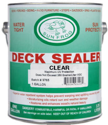 1-Gallon Clear Oil-Based Deck Sealer