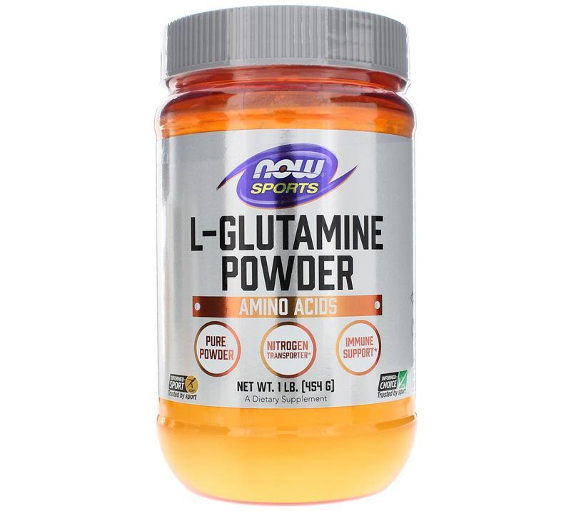Now Foods L-Glutamine Pure Powder - 454g