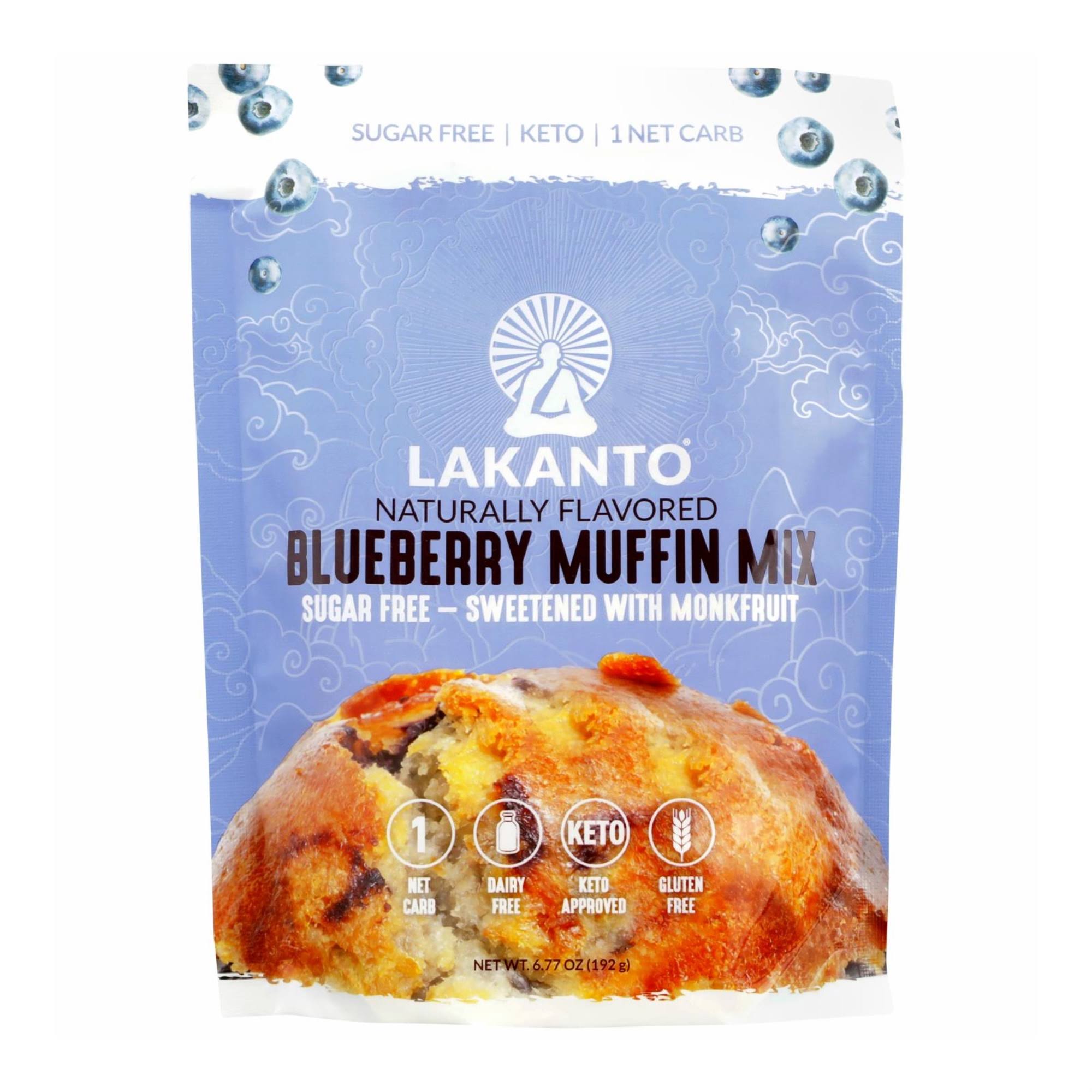 Lakanto Muffin Mix, Blueberry - 6.77 oz