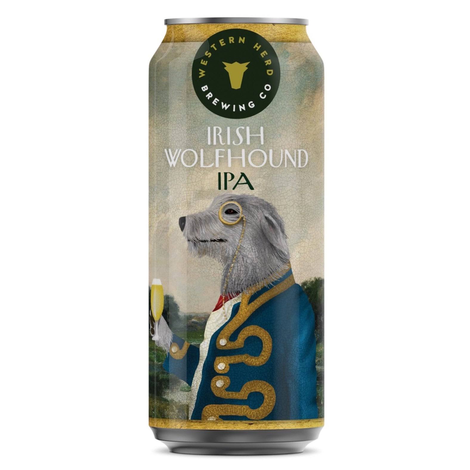 Western Herd Brewing- Irish Wolfhound Triple IPA 10.5% ABV 440ml Can