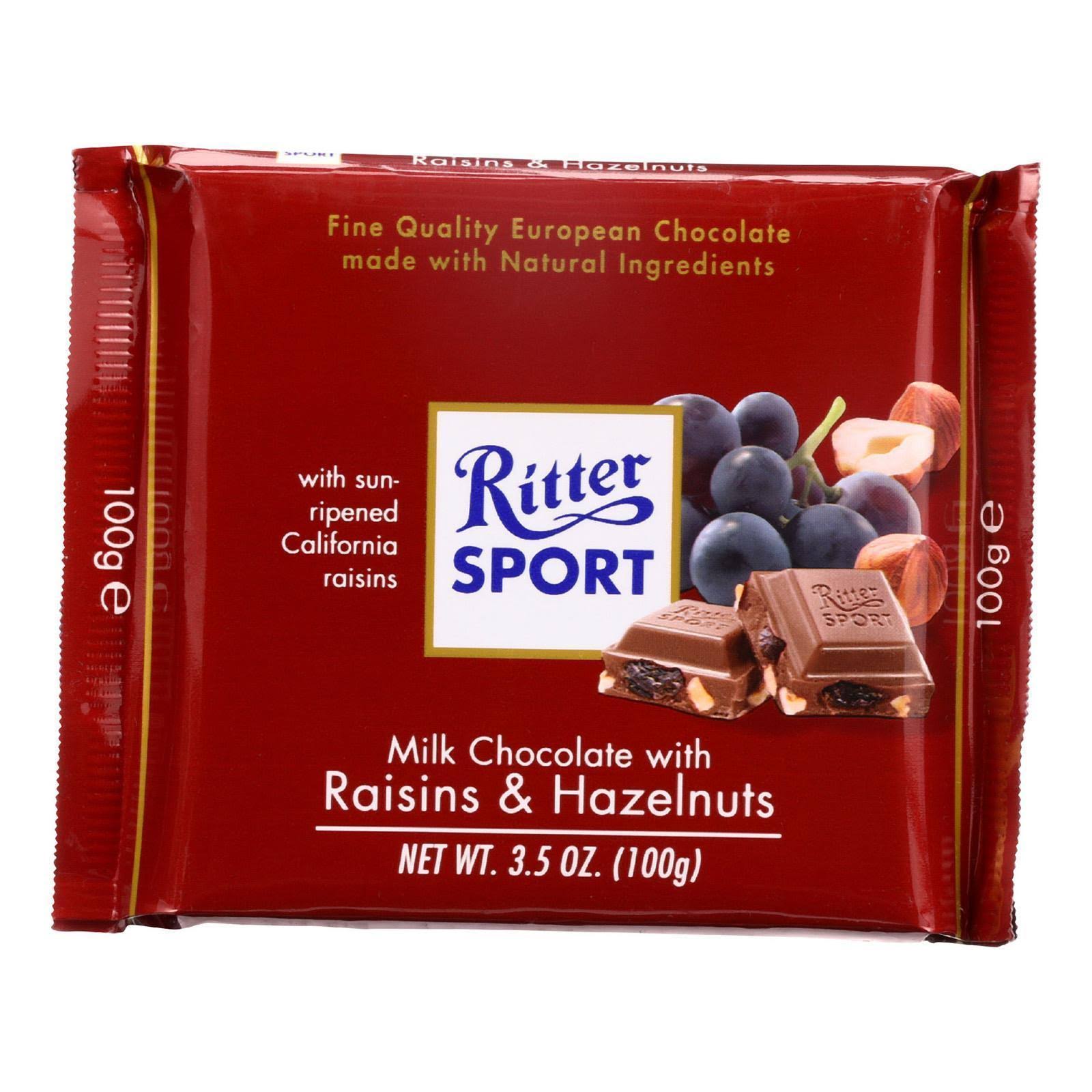 Ritter Sport Grapes & Nuts Chocolate - 100g