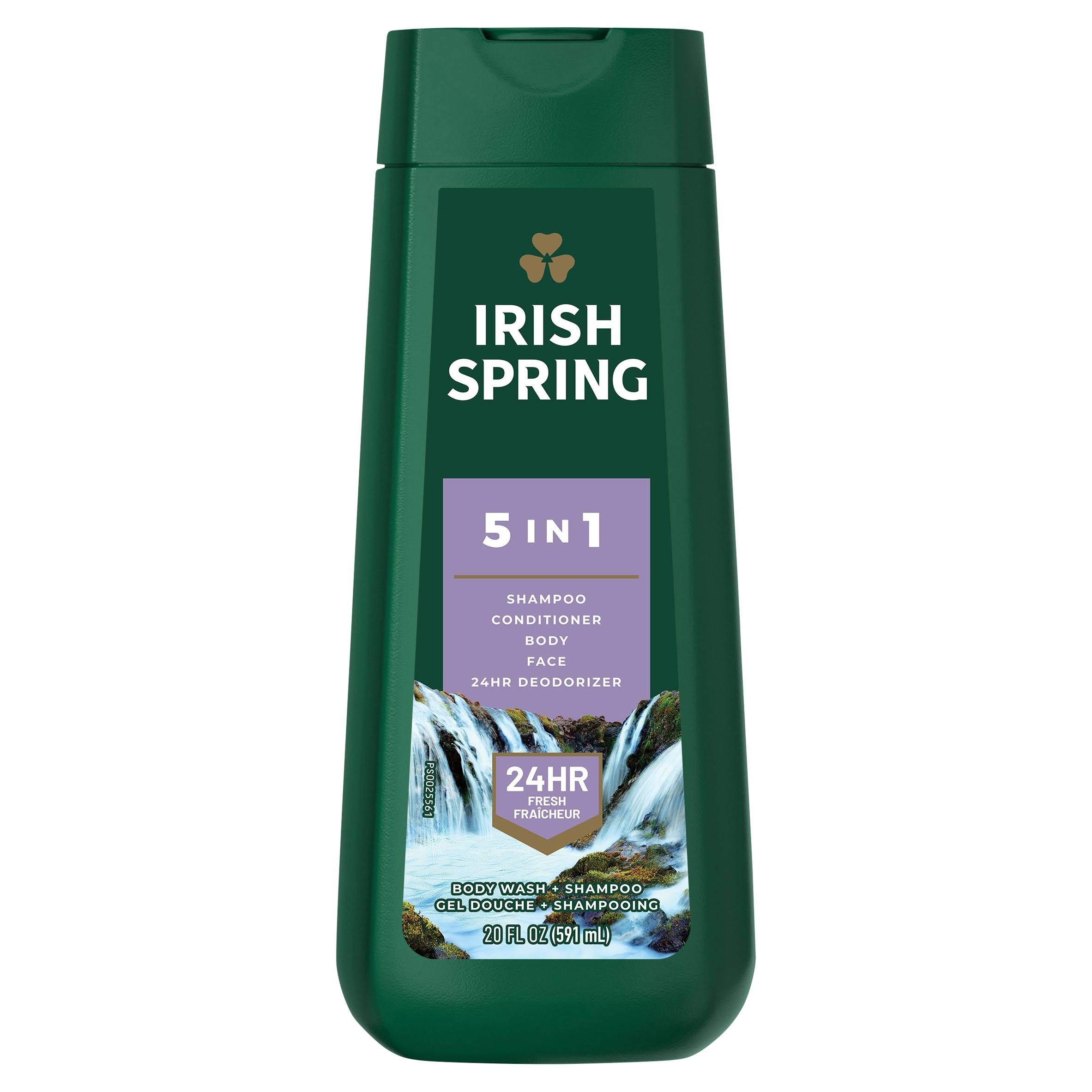 Irish Spring Body Wash for Men, 5-in-1, 20 oz