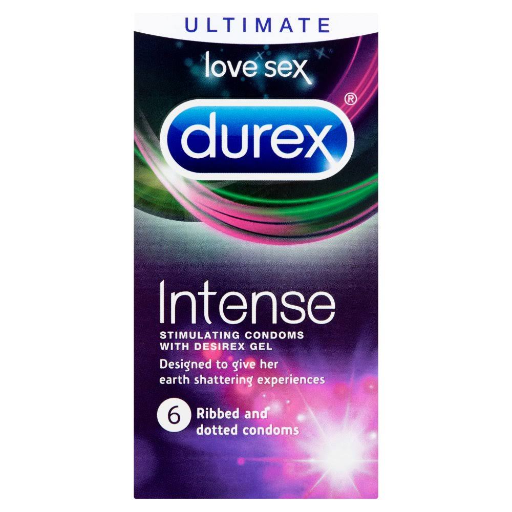 Durex Intense Condoms - 6pk