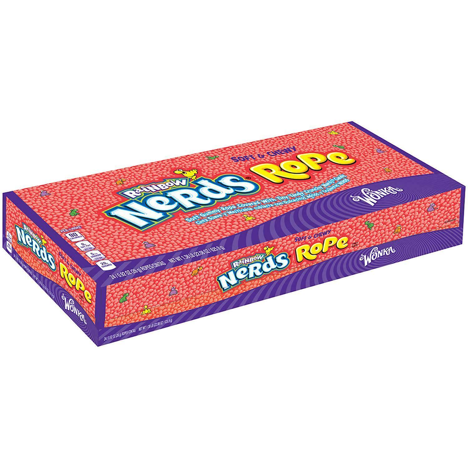 Rainbow Nerds Soft & Chewy Rope - 0.92 packet