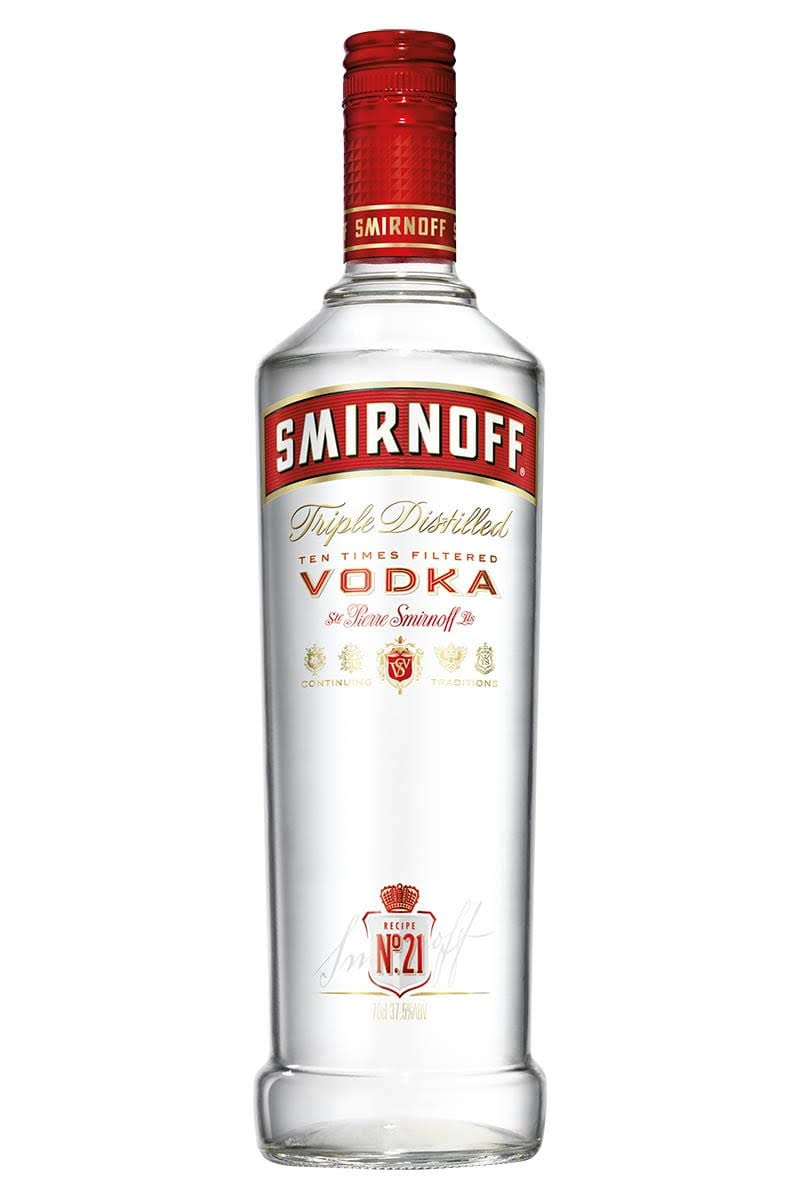 Smirnoff Red Label Vodka - 70cl