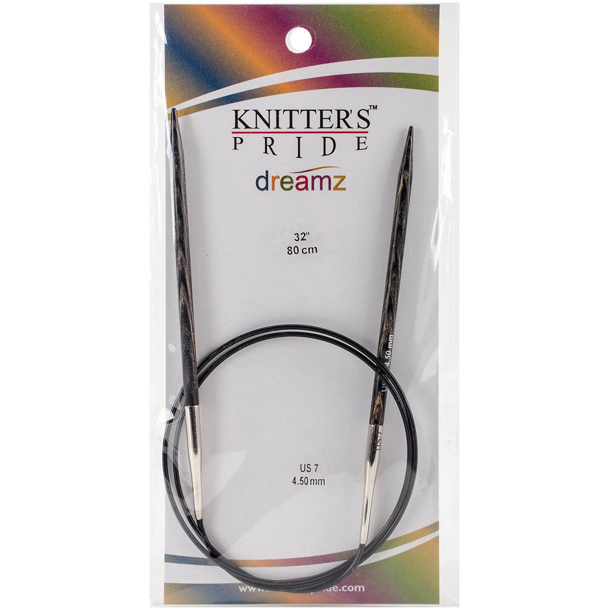 Knitters Pride Dreamz Circular Knitting Needles - 32", Size 7