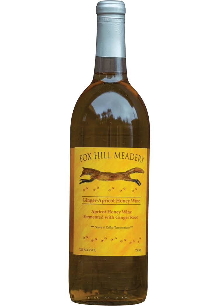 Fox Hill Meadery Apricot Ginger Mead - 750 ml