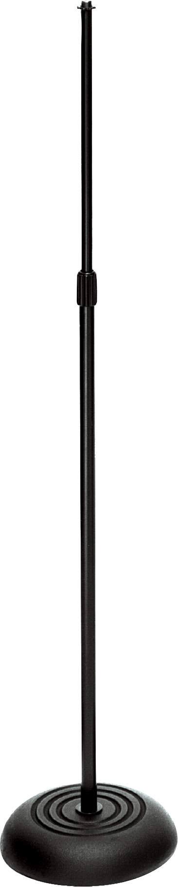 On Stage Ms7201b Round Base Microphone Stand - Black