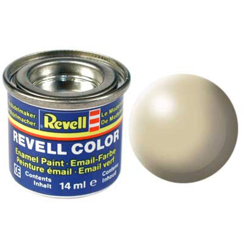 Revell Resin Enamel 14ml Model Building Paint Silk Beige