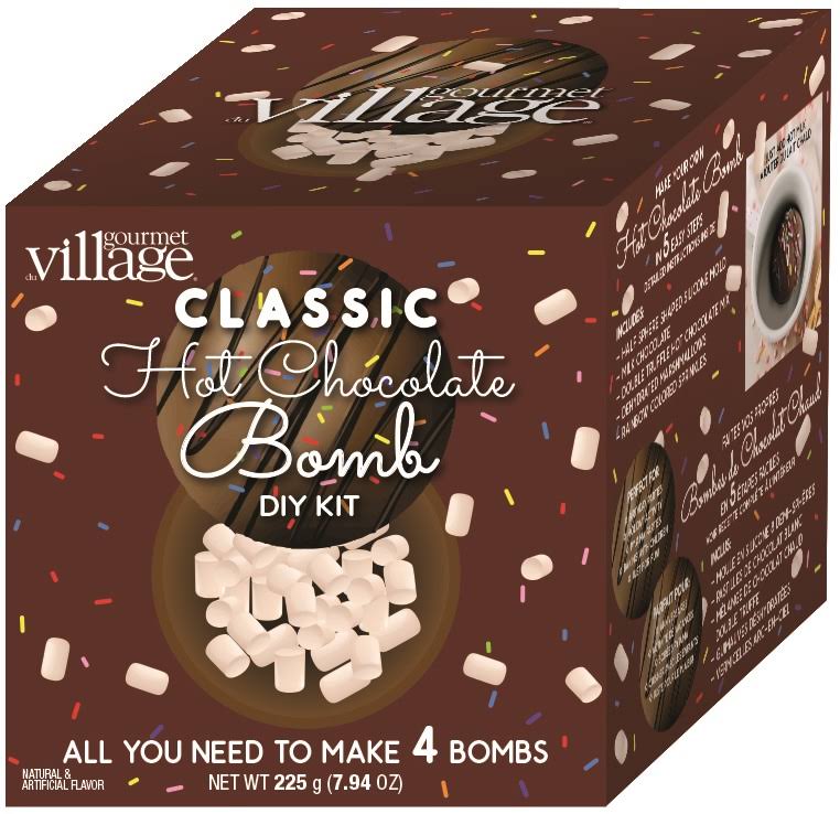 Gourmet du Village DIY Hot Chocolate Bomb Kit Classic