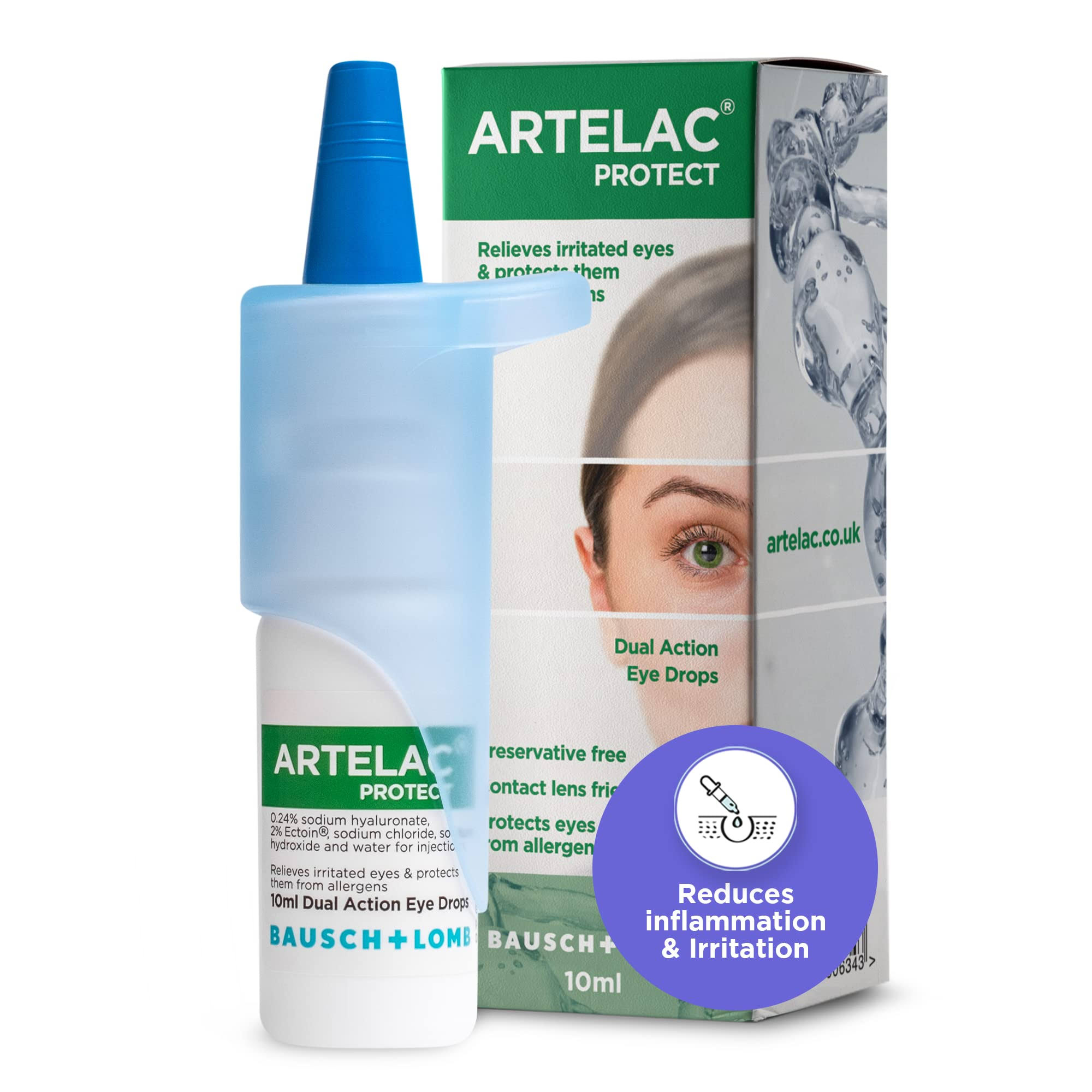 Artelac Protect Dual Action Eye Drops 10ml