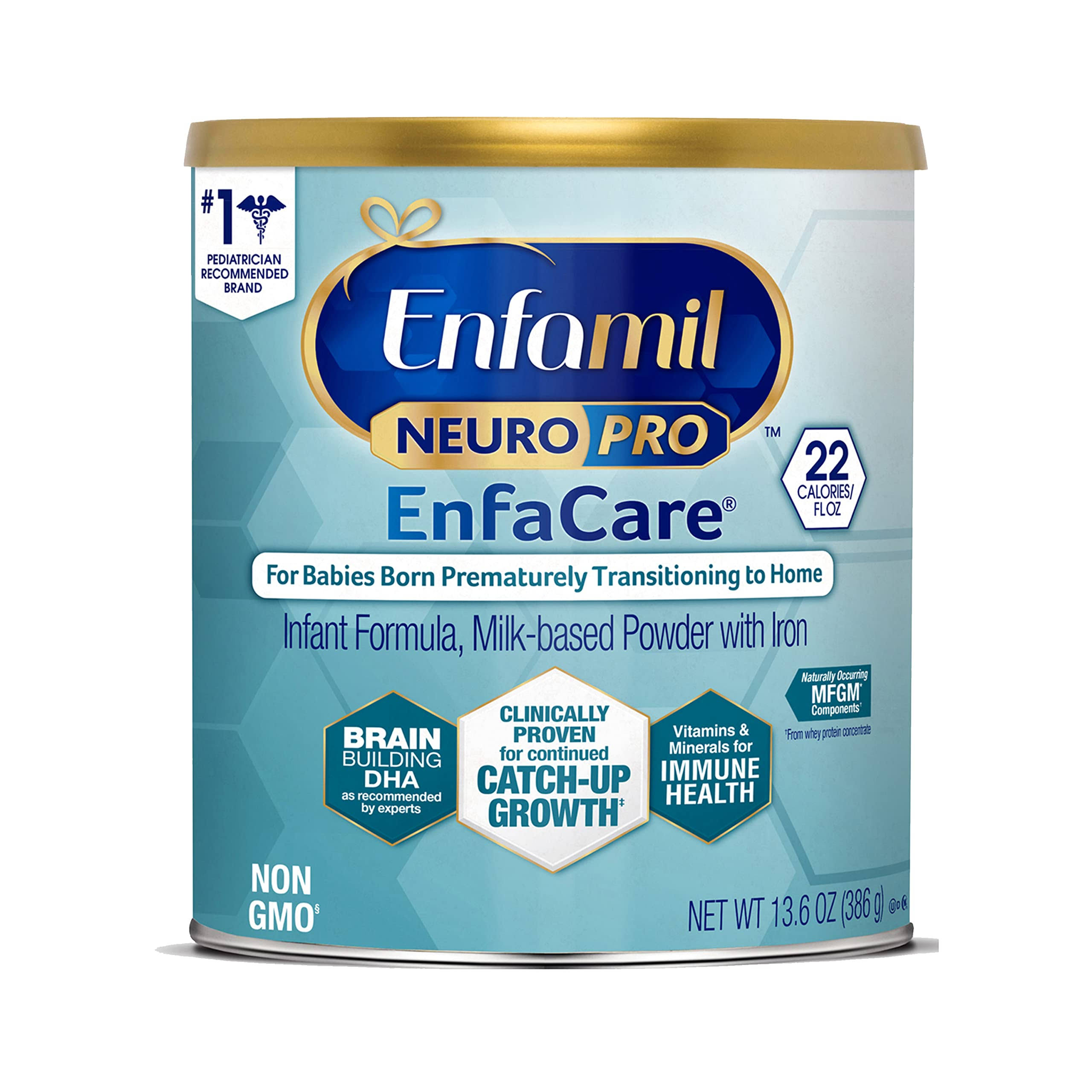 Enfamil Enfacare Infant Formula Powder For Premature Babies - 12.8 oz Can