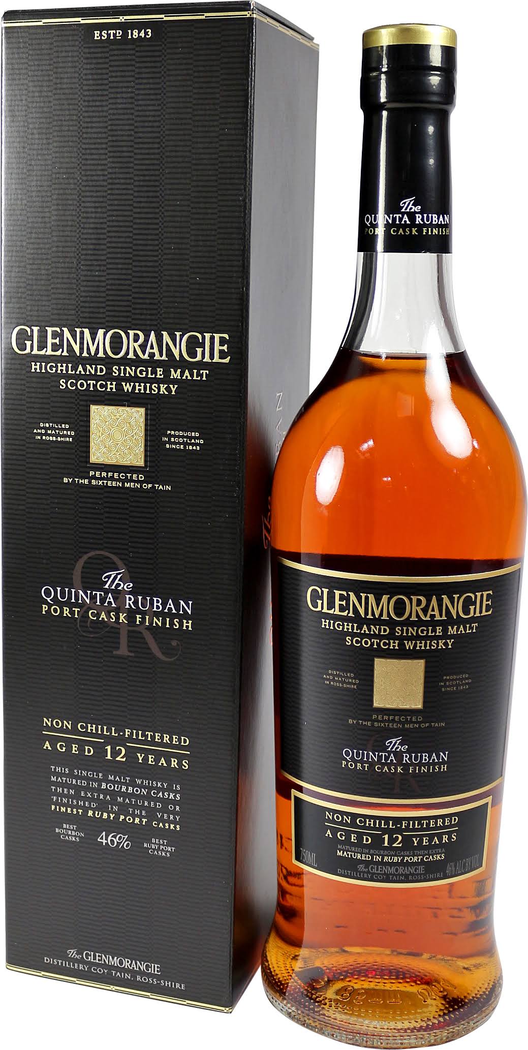 Glenmorangie Scotch Single Malt 12 Year Quinta Ruban