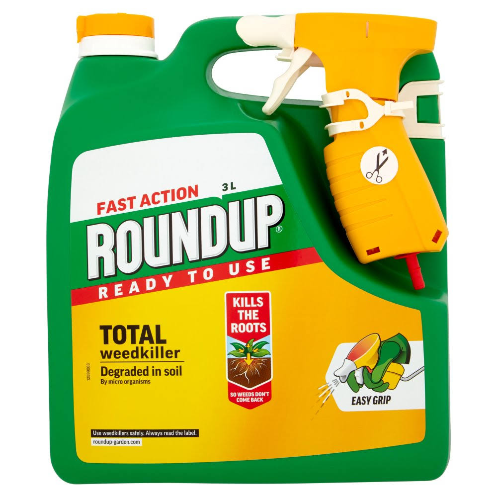 Roundup Fast Action Ready To Use Weed Killer - 3L