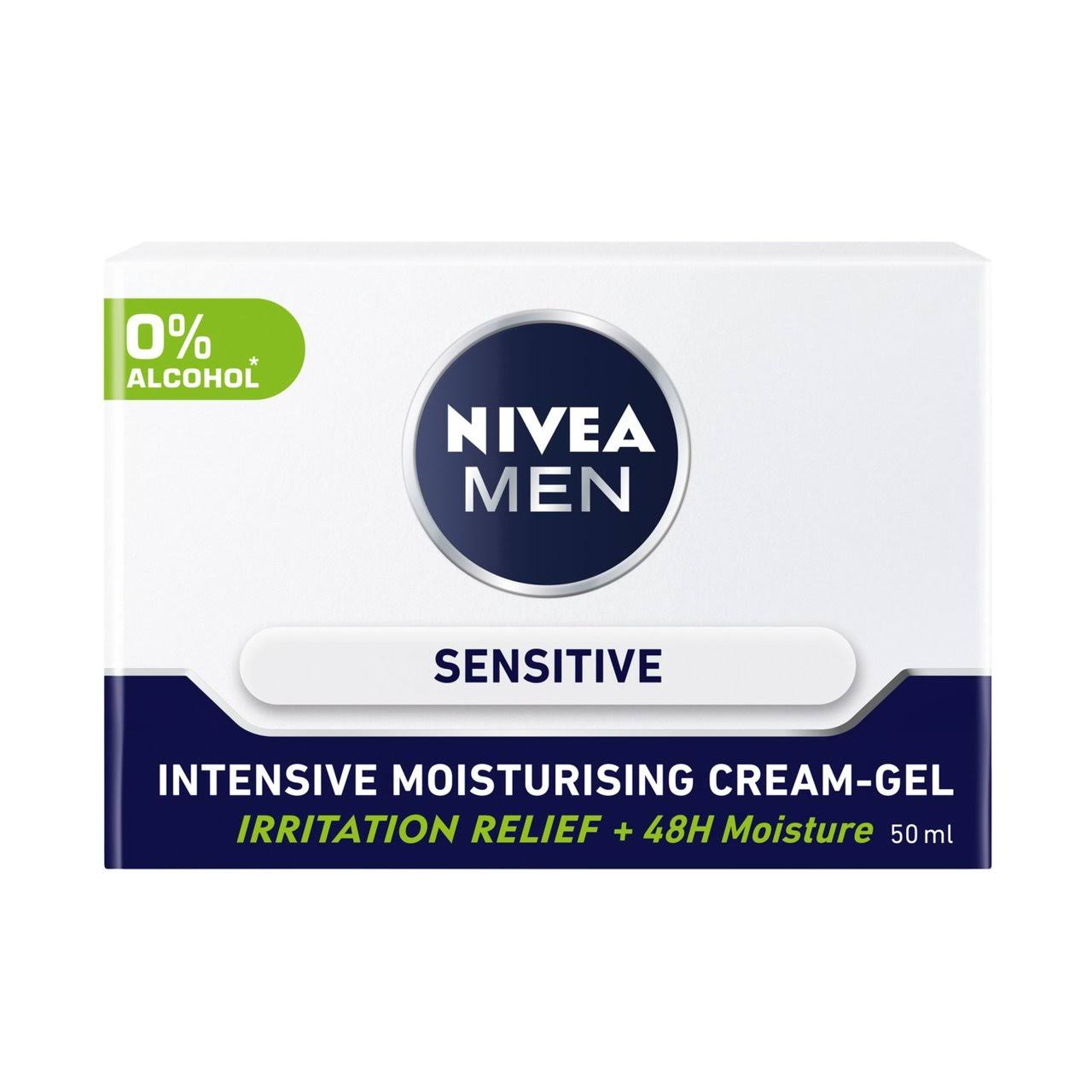 Nivea Men Sensitive Intensive Moisturising Cream Gel 50ml