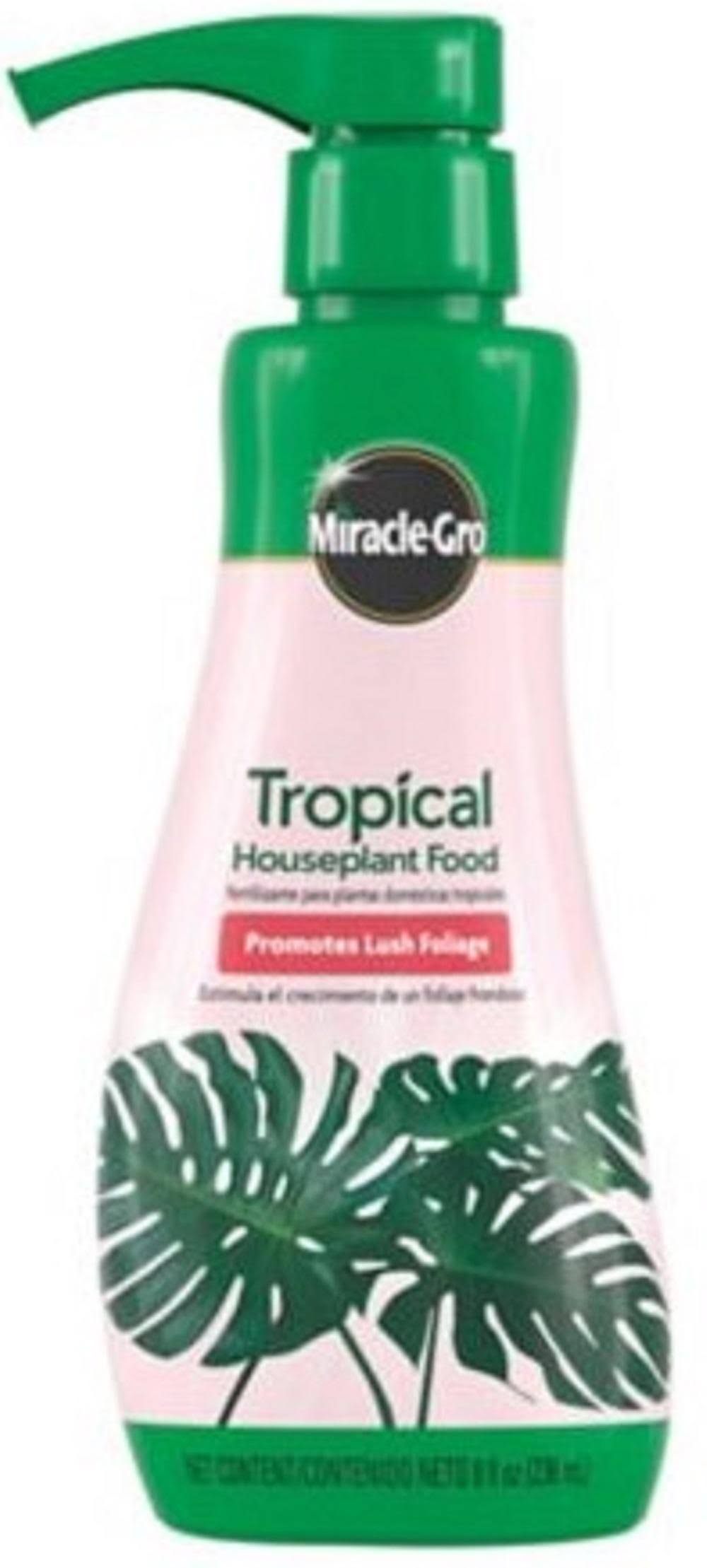 Miracle-Gro 4005906 Indoor and Outdoor Tropical Houseplant Food 8 FL oz