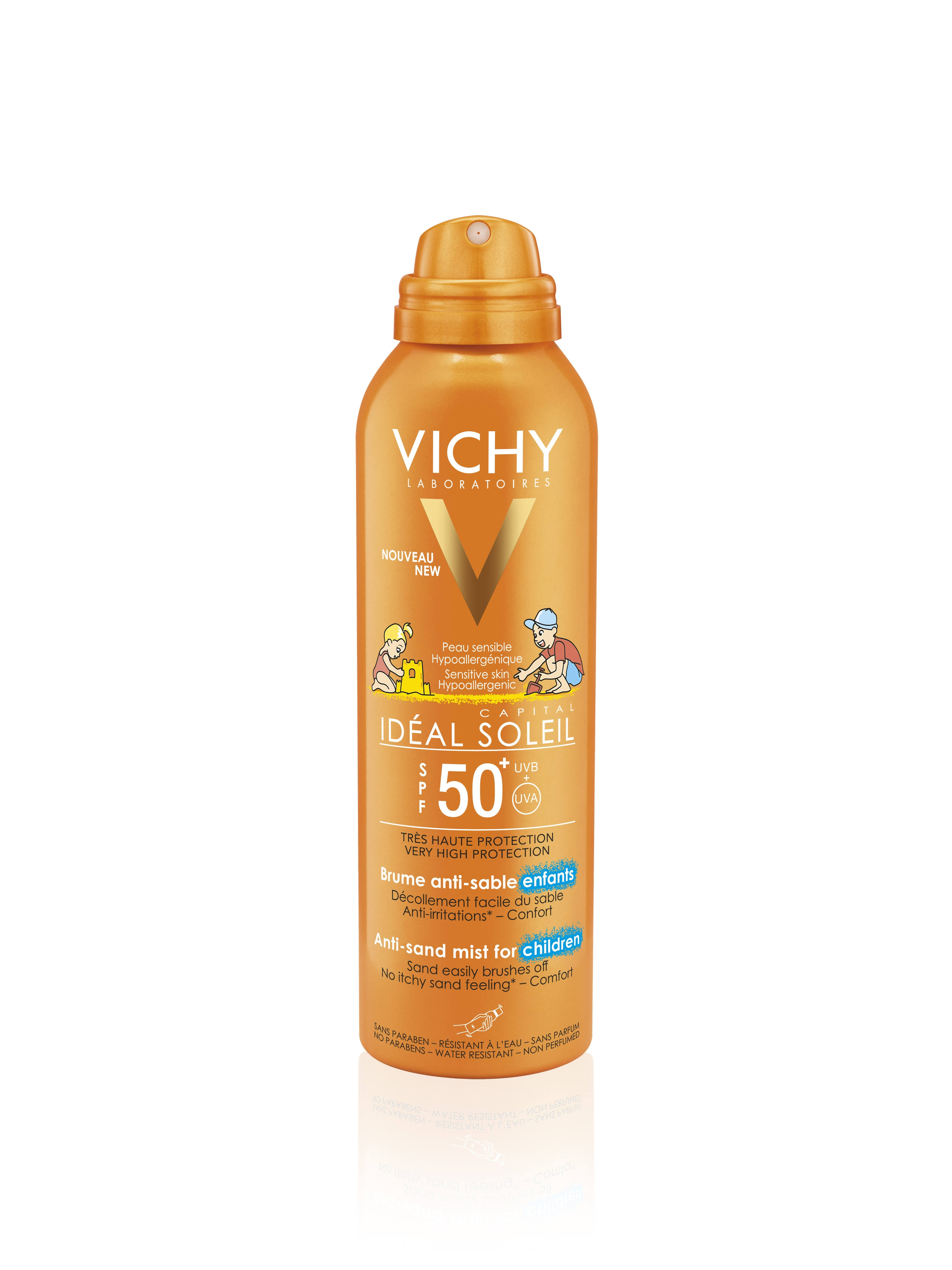 Vichy Ideal Soleil Kid's Anti-Sand Spray - SPF 50, 200ml