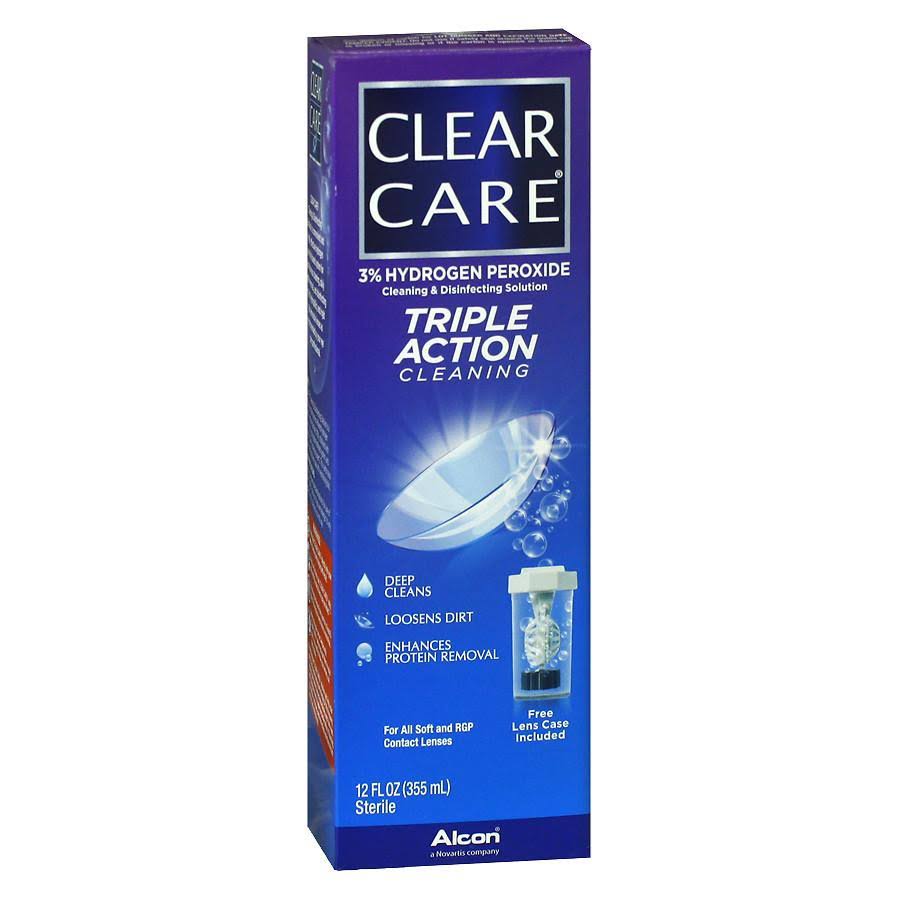 Alcon Clear Care Sterile Cleaning and Disinfecting Solution - 12oz