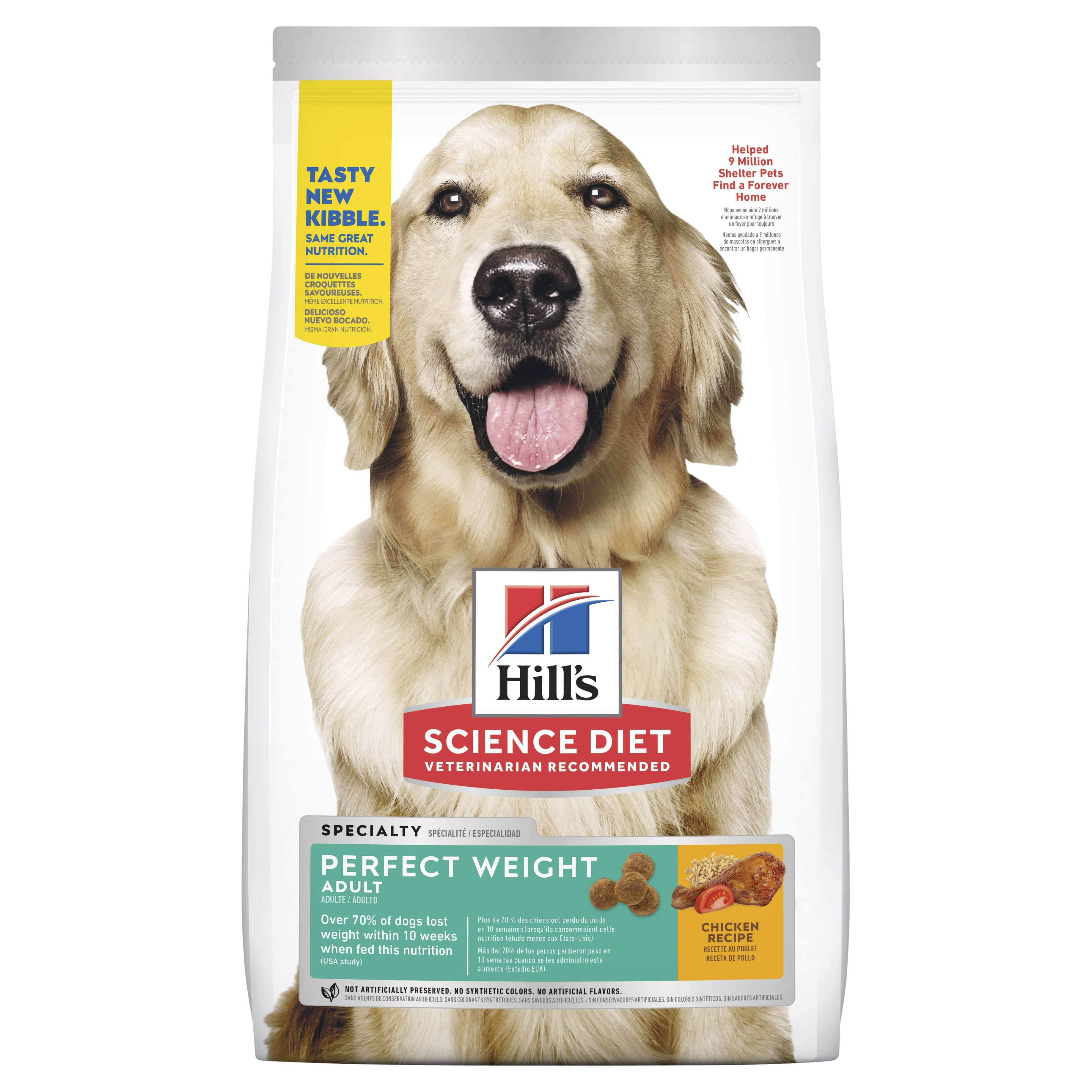 Hill's Science Diet Premium Natural Dog Food - Adult, Chicken Recipe, 4lb.bag