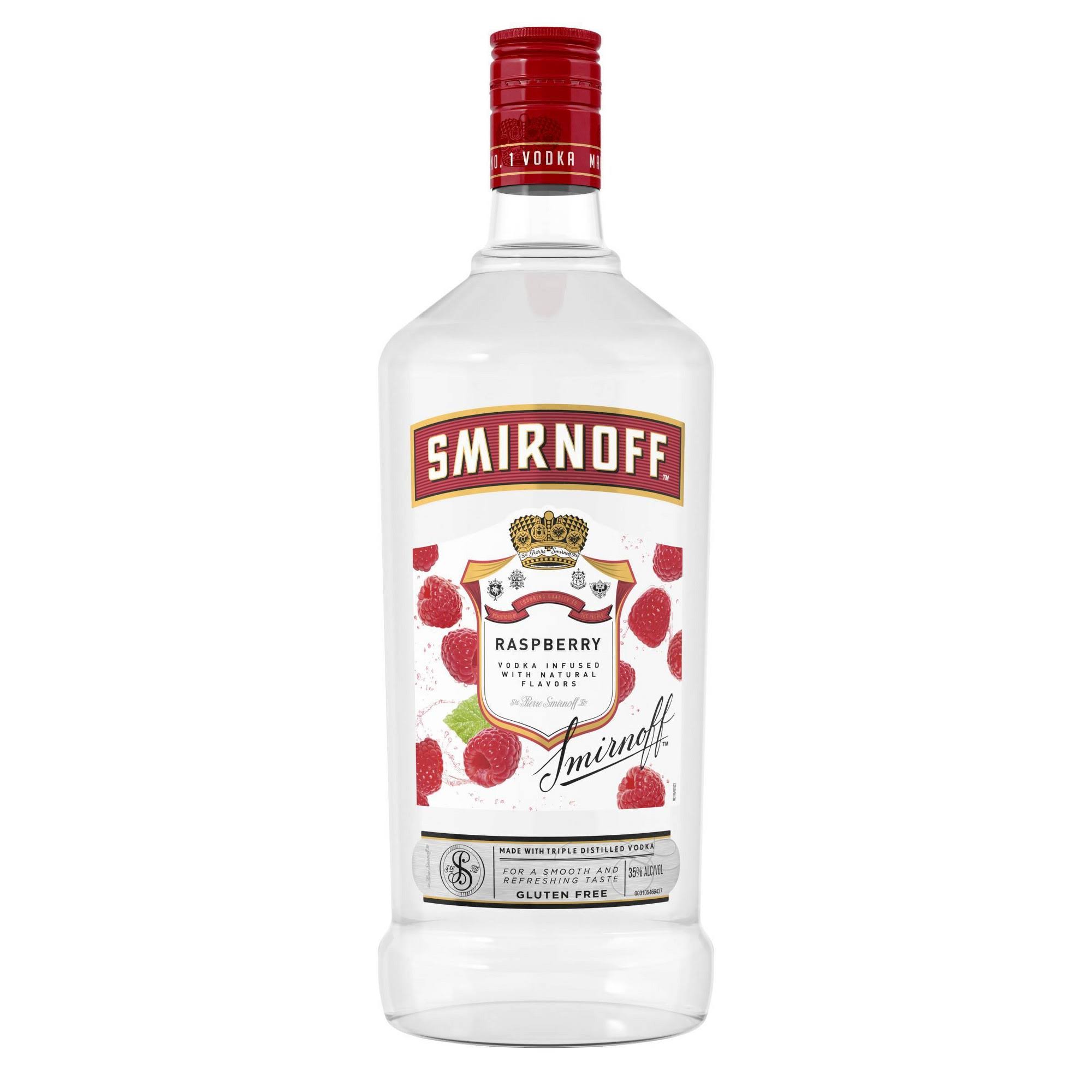 Smirnoff Flavored Vodka - Raspberry Twist, 1.75L