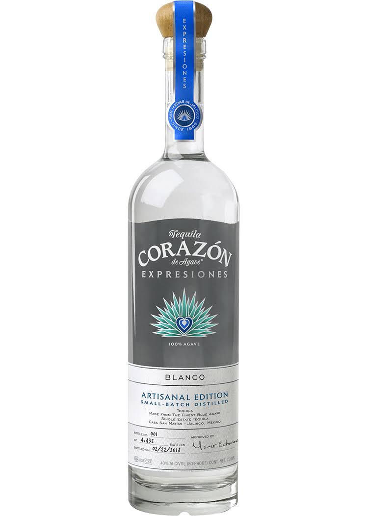 Corazon Expresiones Artisanal Edition Blanco Tequila - 750ml